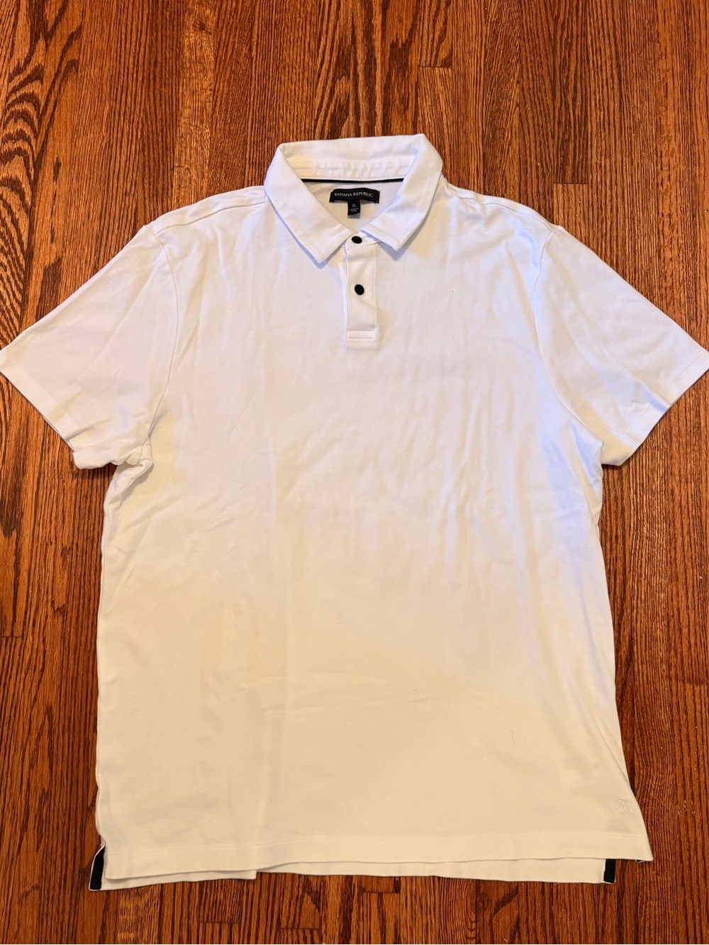 Banana Republic White Polo Shirt